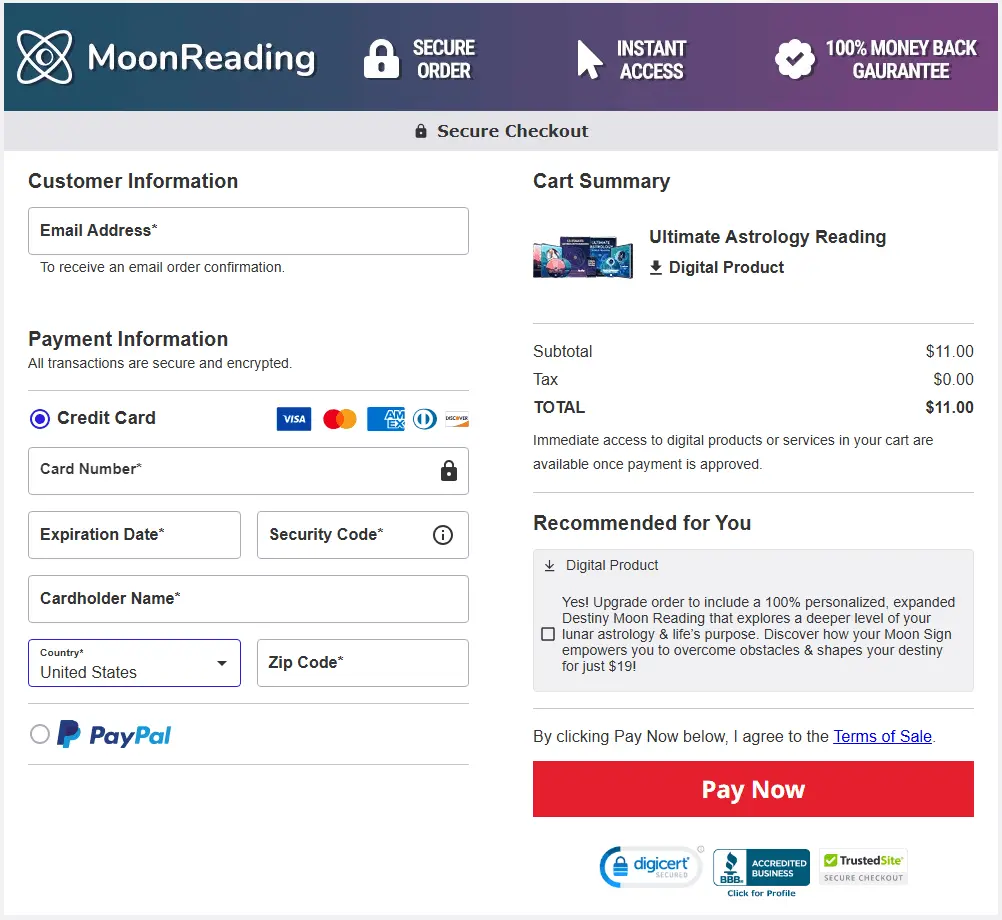 Moon Reading